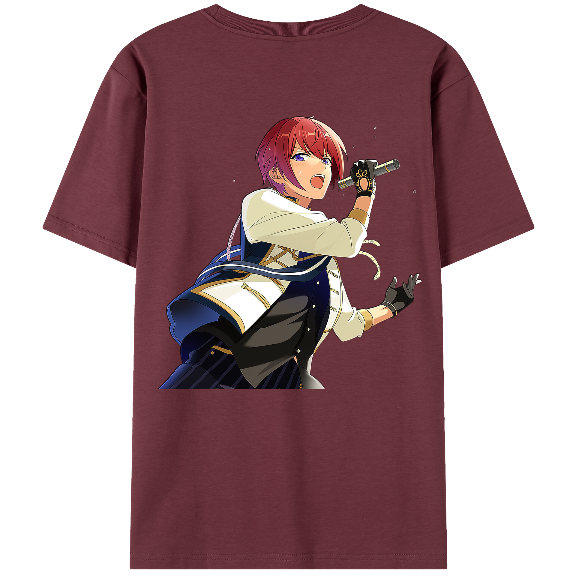 （画像用） あんさんぶるスターズ! Ensemble Stars 綿100％半袖Tシャツ（背面プリント）